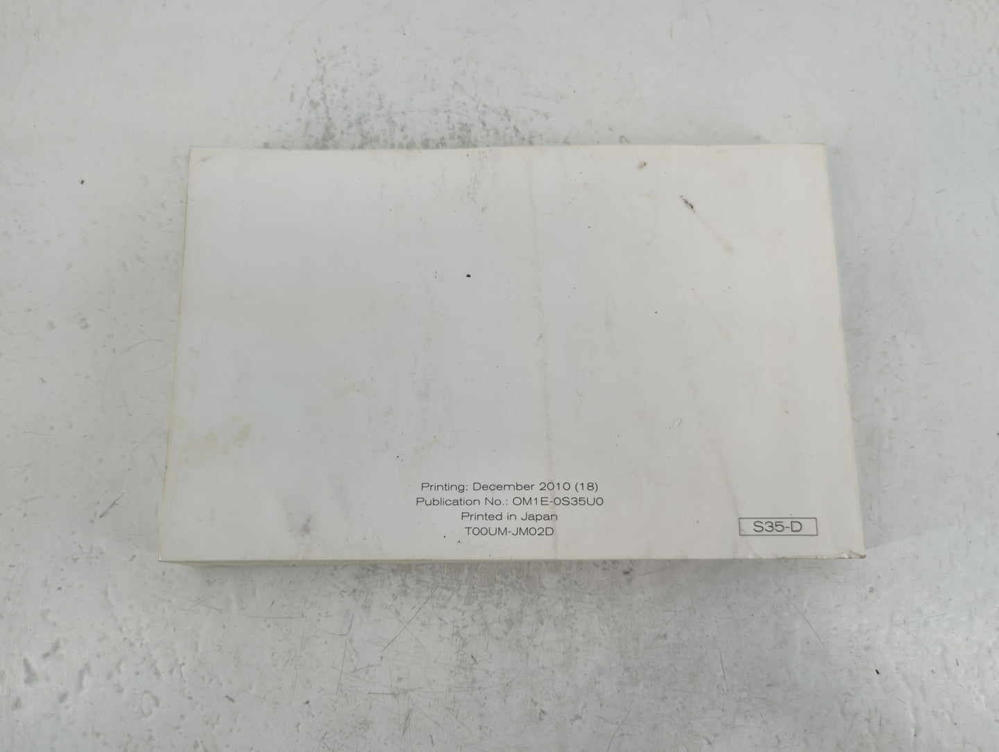 2011 Nissan Rogue Owners Manual Book Guide P/N:OM1E-0S35U0 OEM Used Auto Parts - Oemusedautoparts1.com