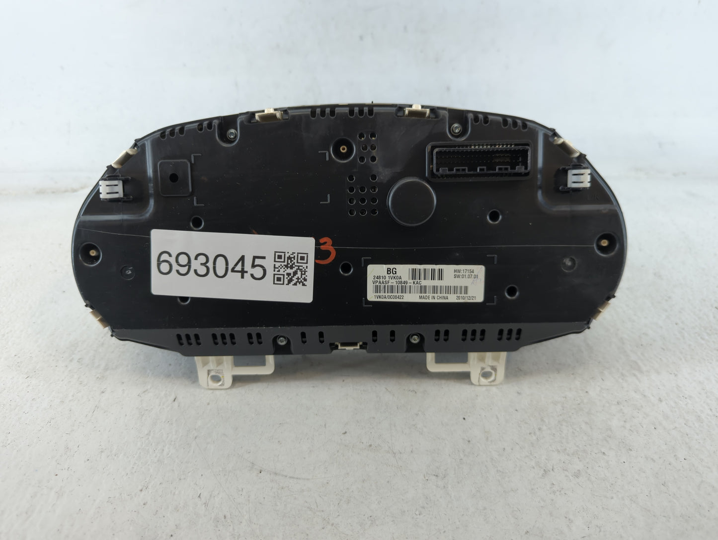 2011-2012 Nissan Rogue Instrument Cluster Speedometer Gauges P/N:24810 1VK0A Fits Fits 2011 2012 OEM Used Auto Parts - Oemus