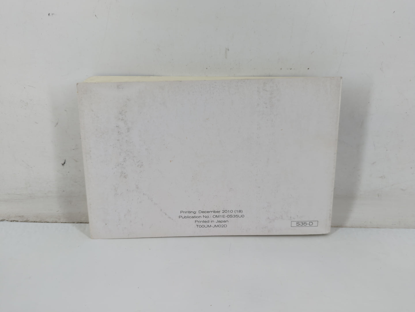 2011 Nissan Rogue Owners Manual Book Guide P/N:OM1E-0S35U0 OEM Used Auto Parts - Oemusedautoparts1.com