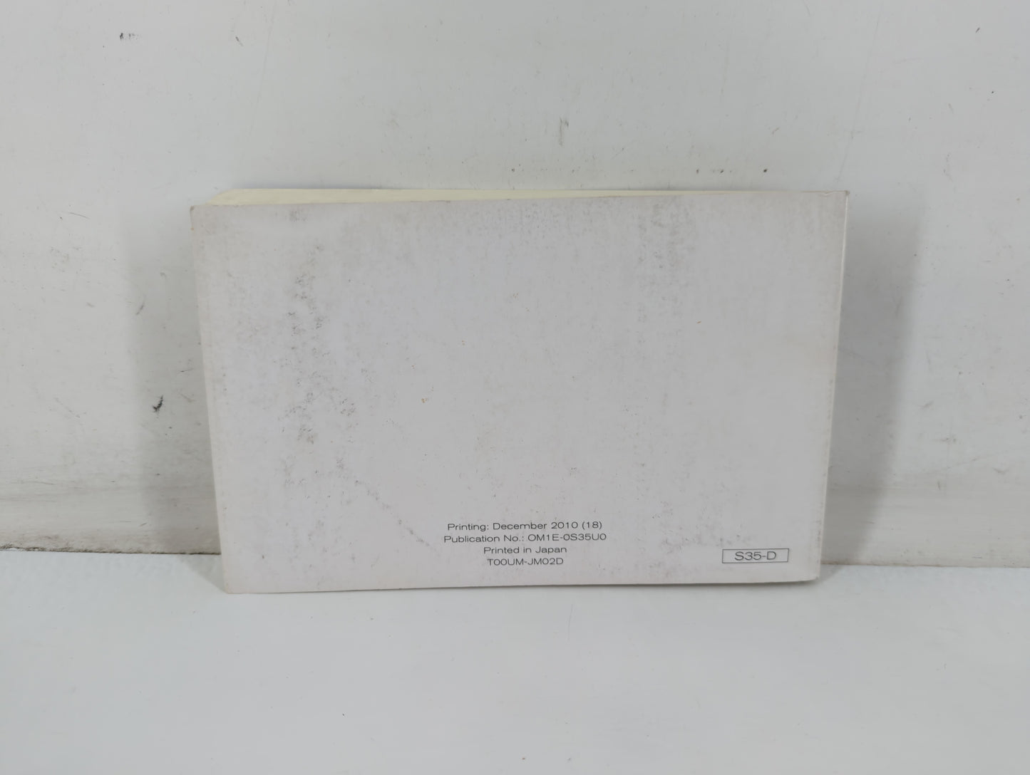2011 Nissan Rogue Owners Manual Book Guide P/N:OM1E-0S35U0 OEM Used Auto Parts - Oemusedautoparts1.com