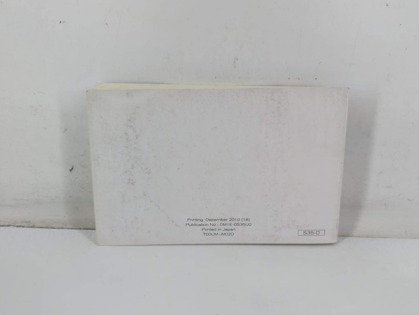2011 Nissan Rogue Owners Manual Book Guide P/N:OM1E-0S35U0 OEM Used Auto Parts - Oemusedautoparts1.com