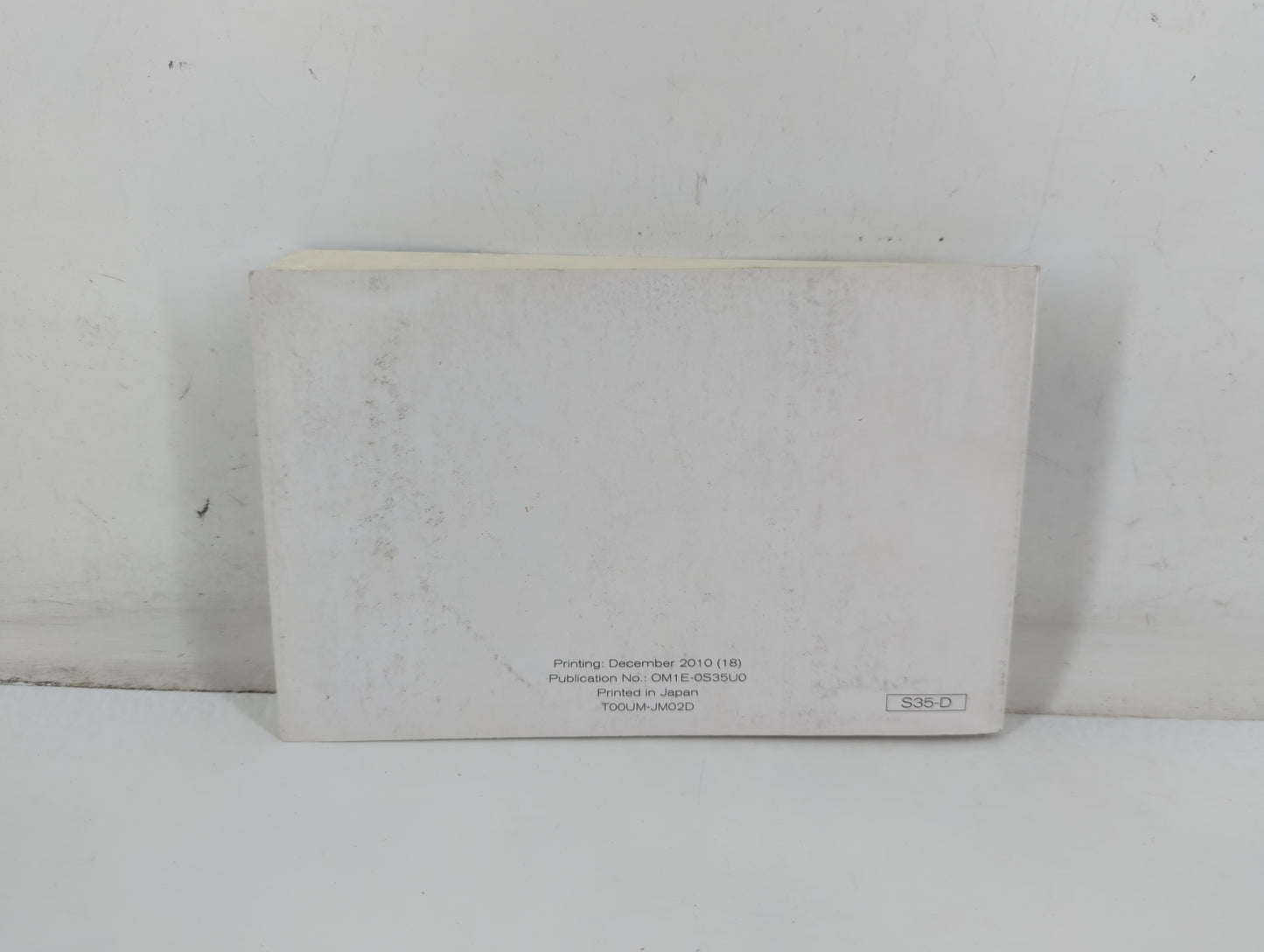 2011 Nissan Rogue Owners Manual Book Guide P/N:OM1E-0S35U0 OEM Used Auto Parts - Oemusedautoparts1.com