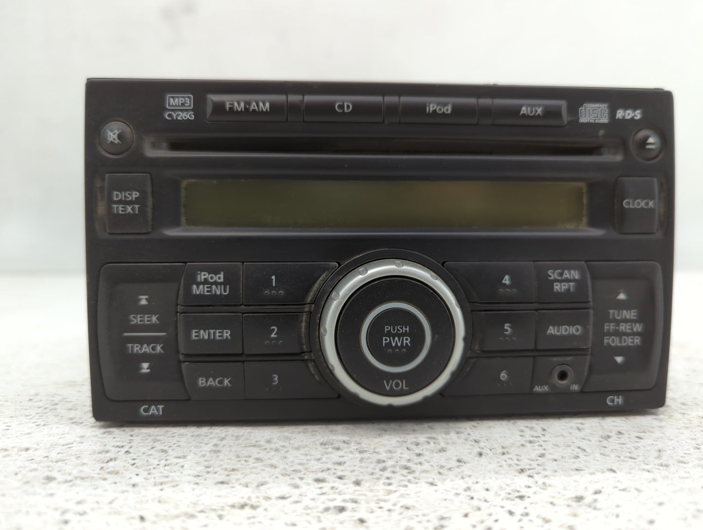 2011-2015 Nissan Rogue Radio AM FM Cd Player Receiver Replacement P/N:28185 1VK1A Fits Fits 2011 2012 2013 2014 2015 OEM Use