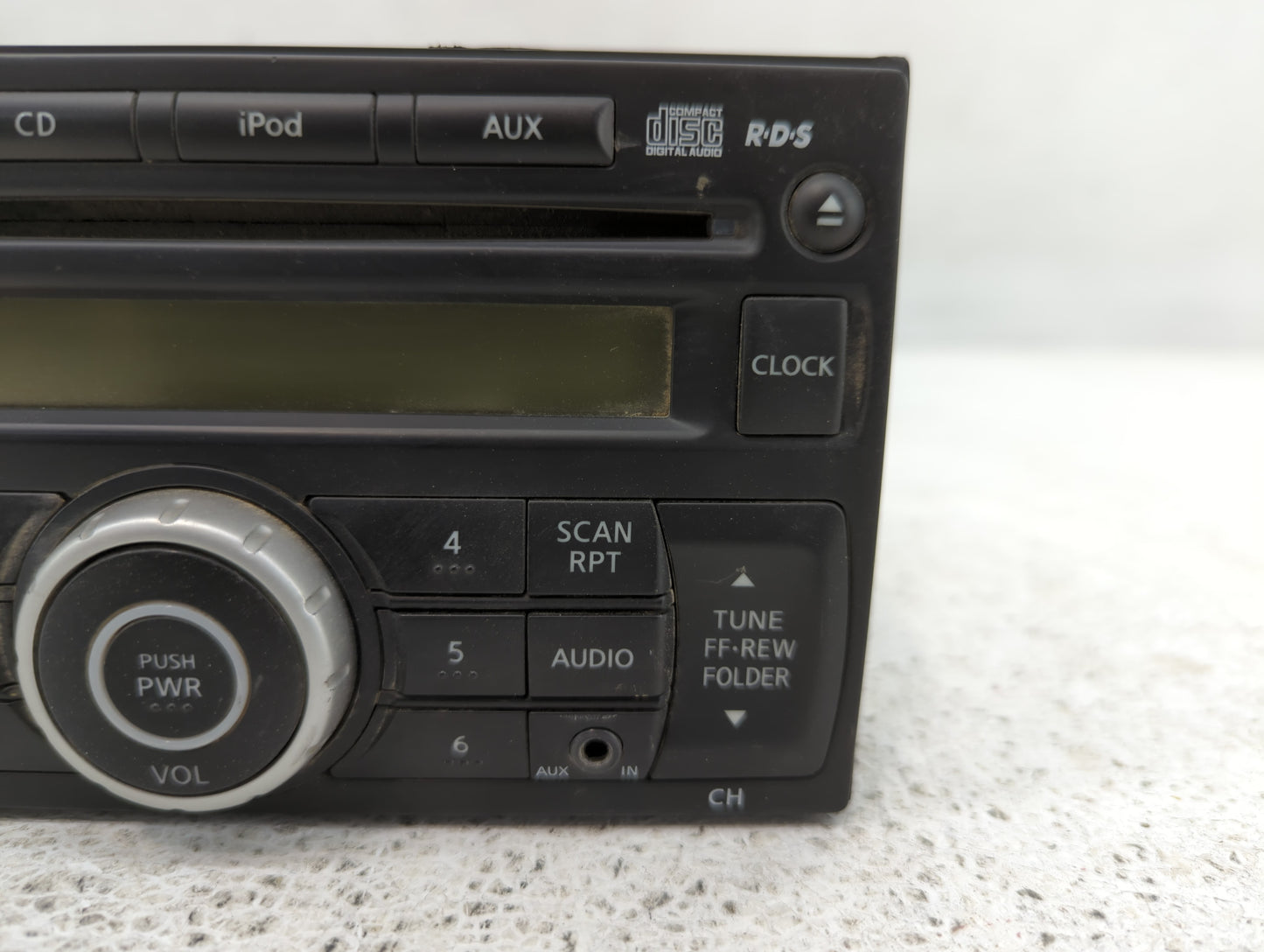 2011-2015 Nissan Rogue Radio AM FM Cd Player Receiver Replacement P/N:28185 1VK1A Fits Fits 2011 2012 2013 2014 2015 OEM Use