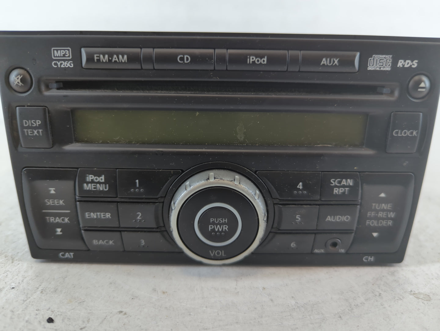 2011-2015 Nissan Rogue Am Fm Cd Player Radio Receiver - Oemusedautoparts1.com