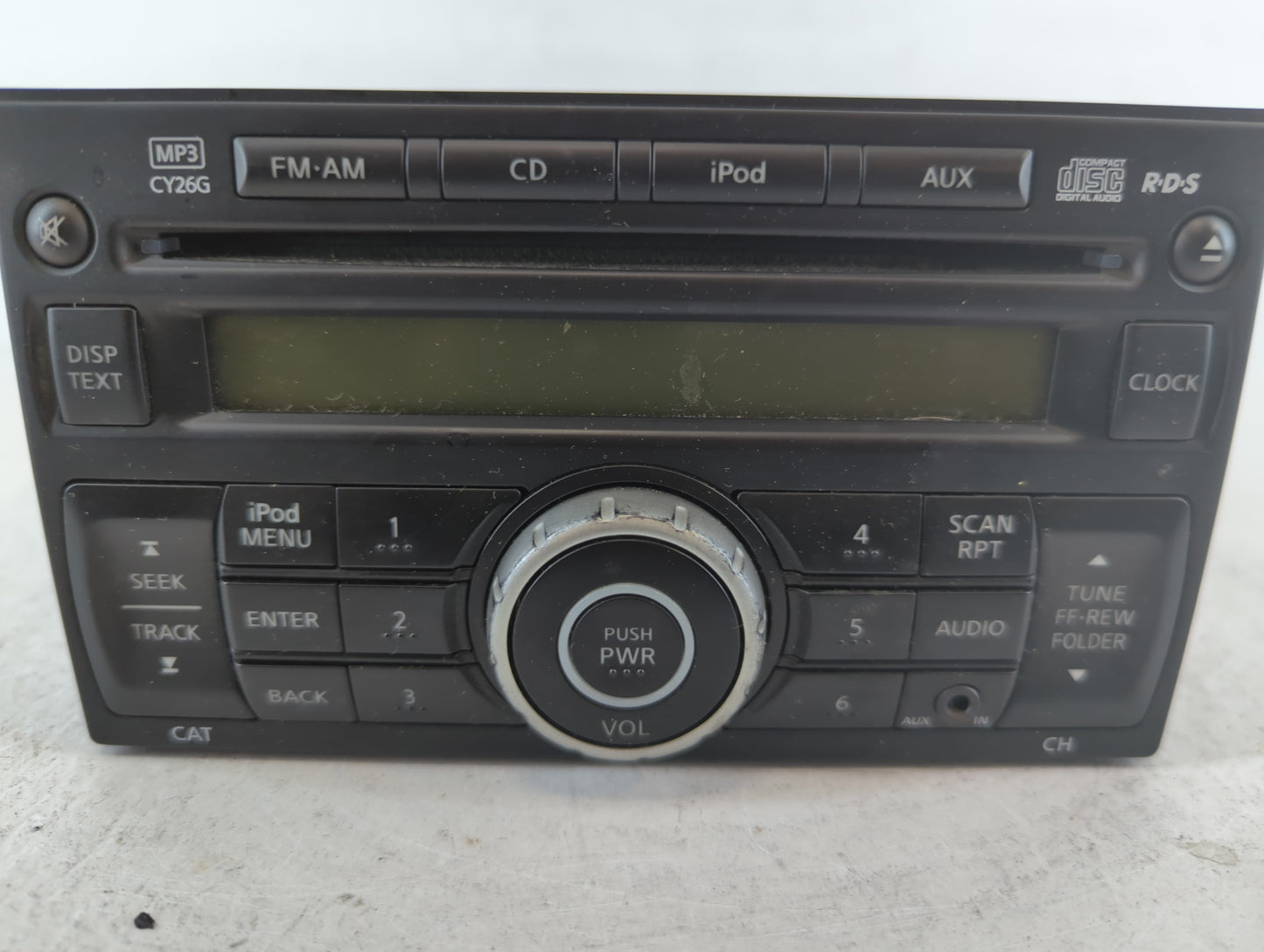 2011-2015 Nissan Rogue Am Fm Cd Player Radio Receiver - Oemusedautoparts1.com
