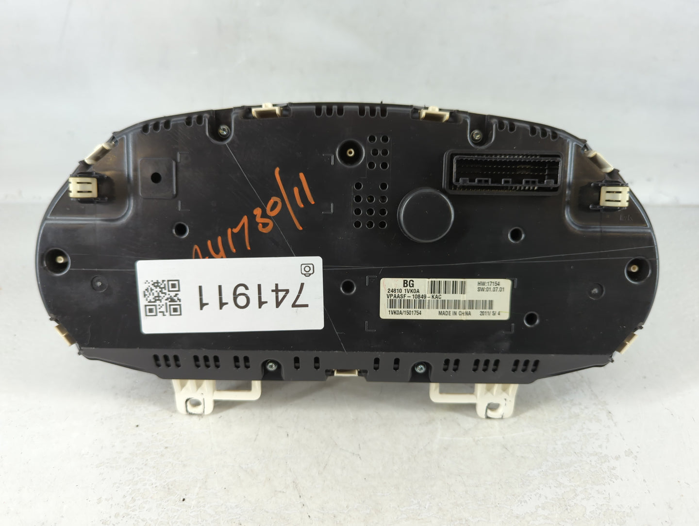 2011-2012 Nissan Rogue Instrument Cluster Speedometer Gauges P/N:VPAASF-10849-KAC 24810 1VK0A Fits Fits 2011 2012 OEM Used A