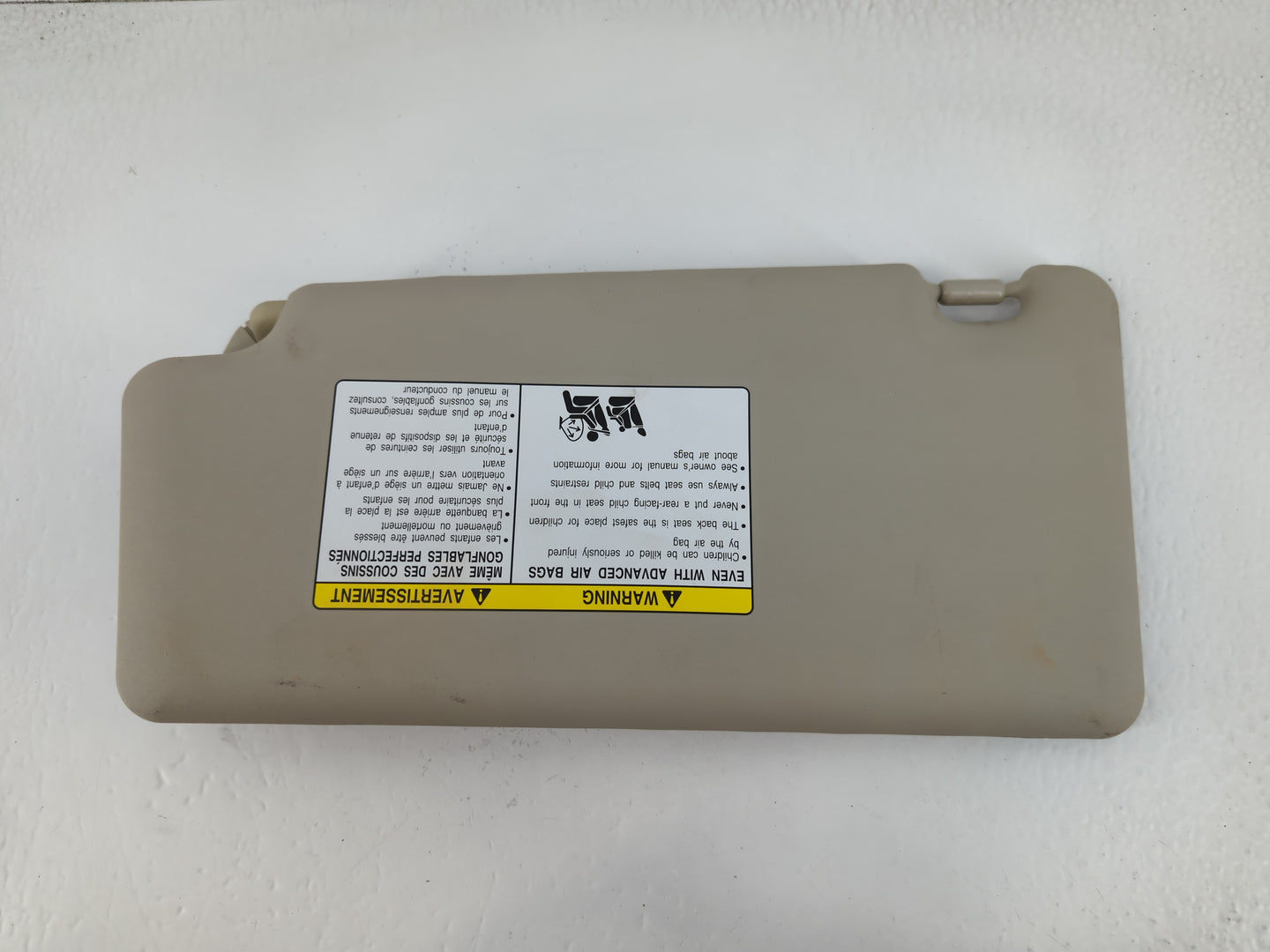2008-2015 Nissan Rogue Sun Visor Shade Replacement Passenger Right Mirror Fits Fits 2008 2009 2010 2011 2012 2013 2014 2015 
