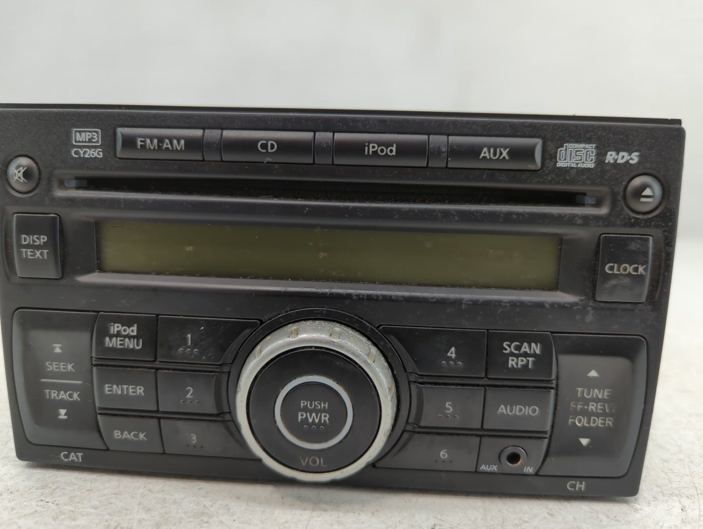 2011-2015 Nissan Rogue Radio AM FM Cd Player Receiver Replacement P/N:28185 1VK1A Fits Fits 2011 2012 2013 2014 2015 OEM Use