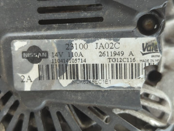 2011-2015 Nissan Rogue Alternator Replacement Generator Charging Assembly Engine OEM P/N:23100 JA02C Fits OEM Used Auto Parts
