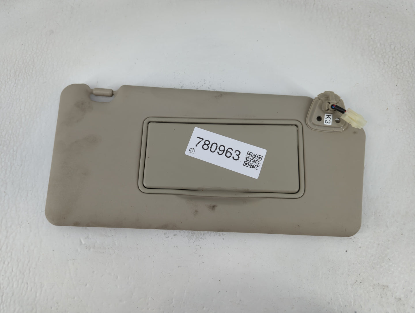 2008-2015 Nissan Rogue Sun Visor Shade Replacement Passenger Right Mirror Fits Fits 2008 2009 2010 2011 2012 2013 2014 2015 