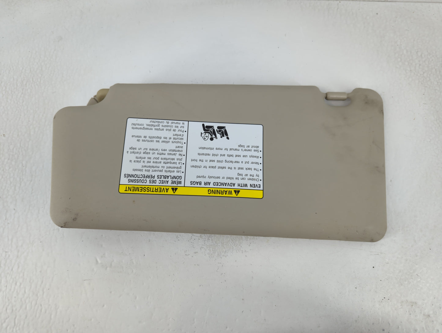 2008-2015 Nissan Rogue Sun Visor Shade Replacement Passenger Right Mirror Fits Fits 2008 2009 2010 2011 2012 2013 2014 2015 