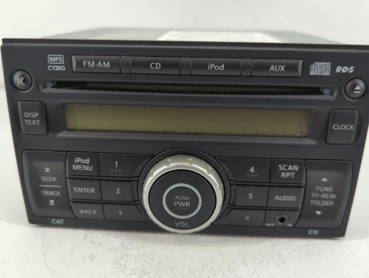 2011-2015 Nissan Rogue Radio AM FM Cd Player Receiver Replacement P/N:28185 1VK1A Fits Fits 2011 2012 2013 2014 2015 OEM Use