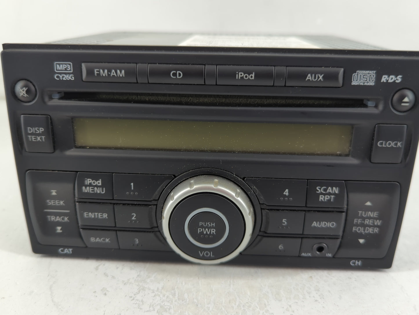 2011-2015 Nissan Rogue Radio AM FM Cd Player Receiver Replacement P/N:28185 1VK1A Fits Fits 2011 2012 2013 2014 2015 OEM Use