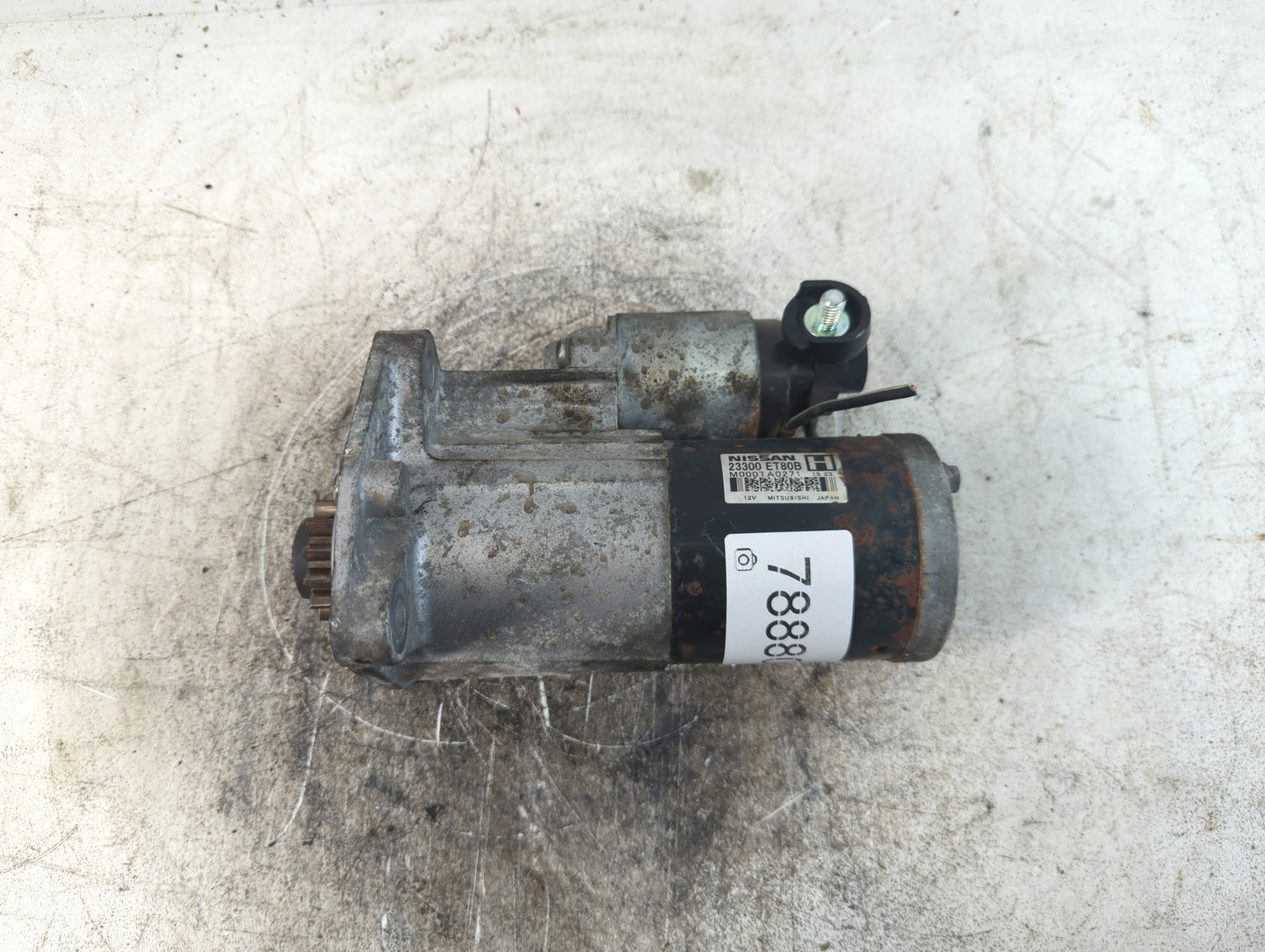 2008-2015 Nissan Rogue Car Starter Motor Solenoid OEM P/N:23300 ET80B Fits Fits 2008 2009 2010 2011 2012 2013 2014 2015 OEM 