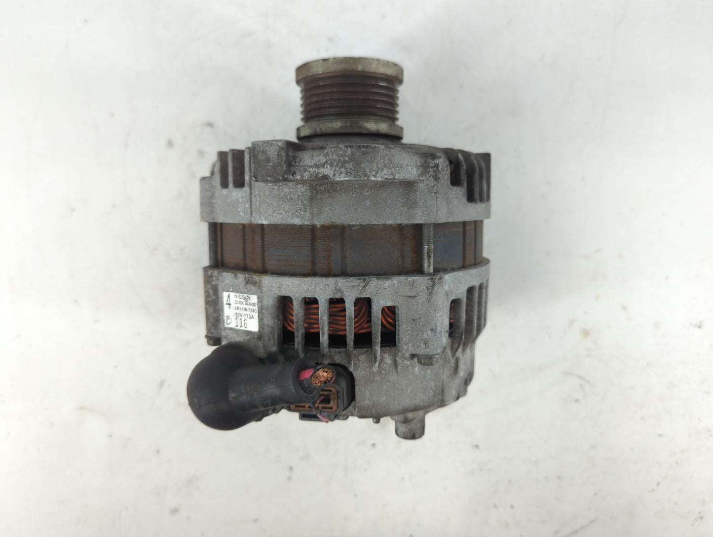 2011-2015 Nissan Rogue Alternator Replacement Generator Charging Assembly Engine OEM P/N:23100 A040D Fits OEM Used Auto Part