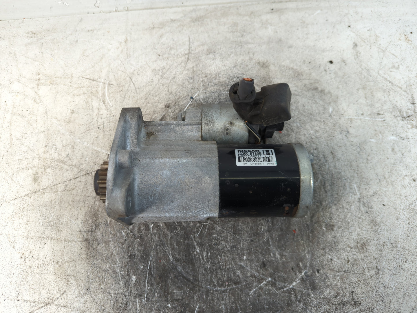 2008-2015 Nissan Rogue Car Starter Motor Solenoid OEM P/N:23300 ET80B Fits Fits 2008 2009 2010 2011 2012 2013 2014 2015 OEM 