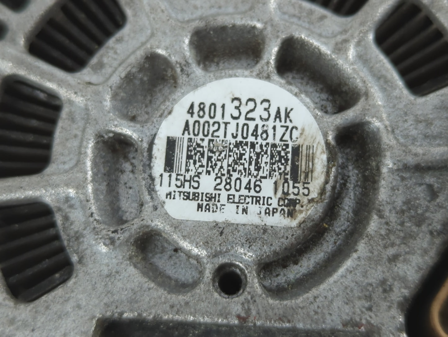 2011-2015 Nissan Rogue Alternator Replacement Generator Charging Assembly Engine OEM P/N:4801323AK Fits OEM Used Auto Parts 