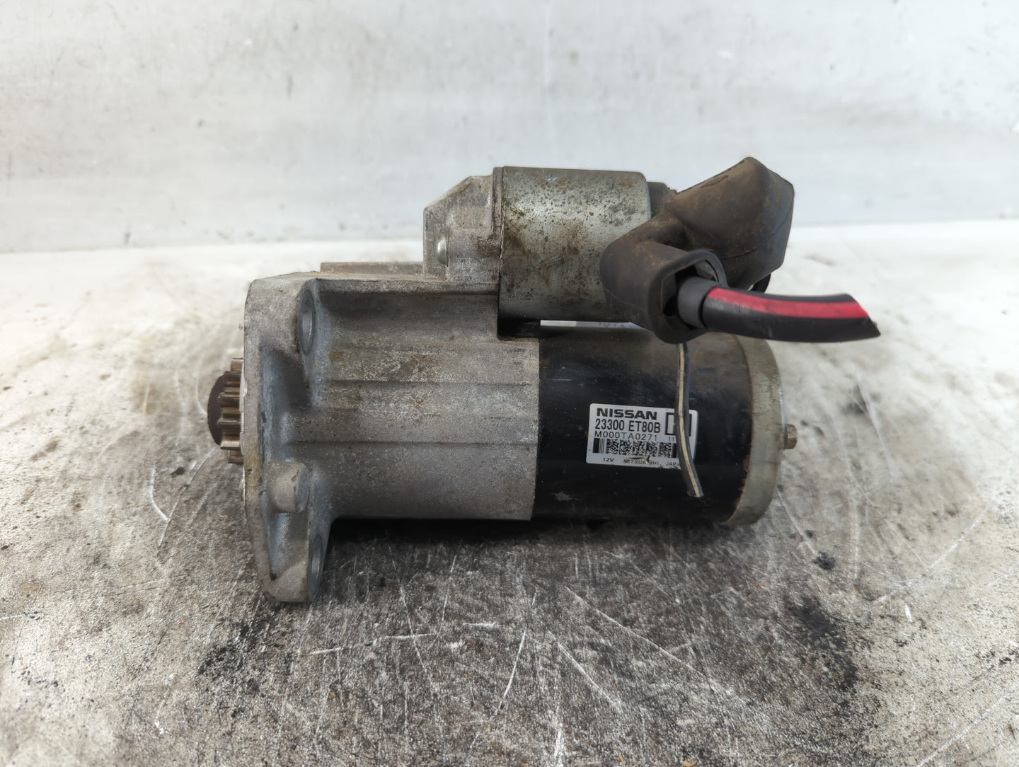 2008-2015 Nissan Rogue Car Starter Motor Solenoid OEM P/N:23300 ET80B Fits Fits 2008 2009 2010 2011 2012 2013 2014 2015 OEM 