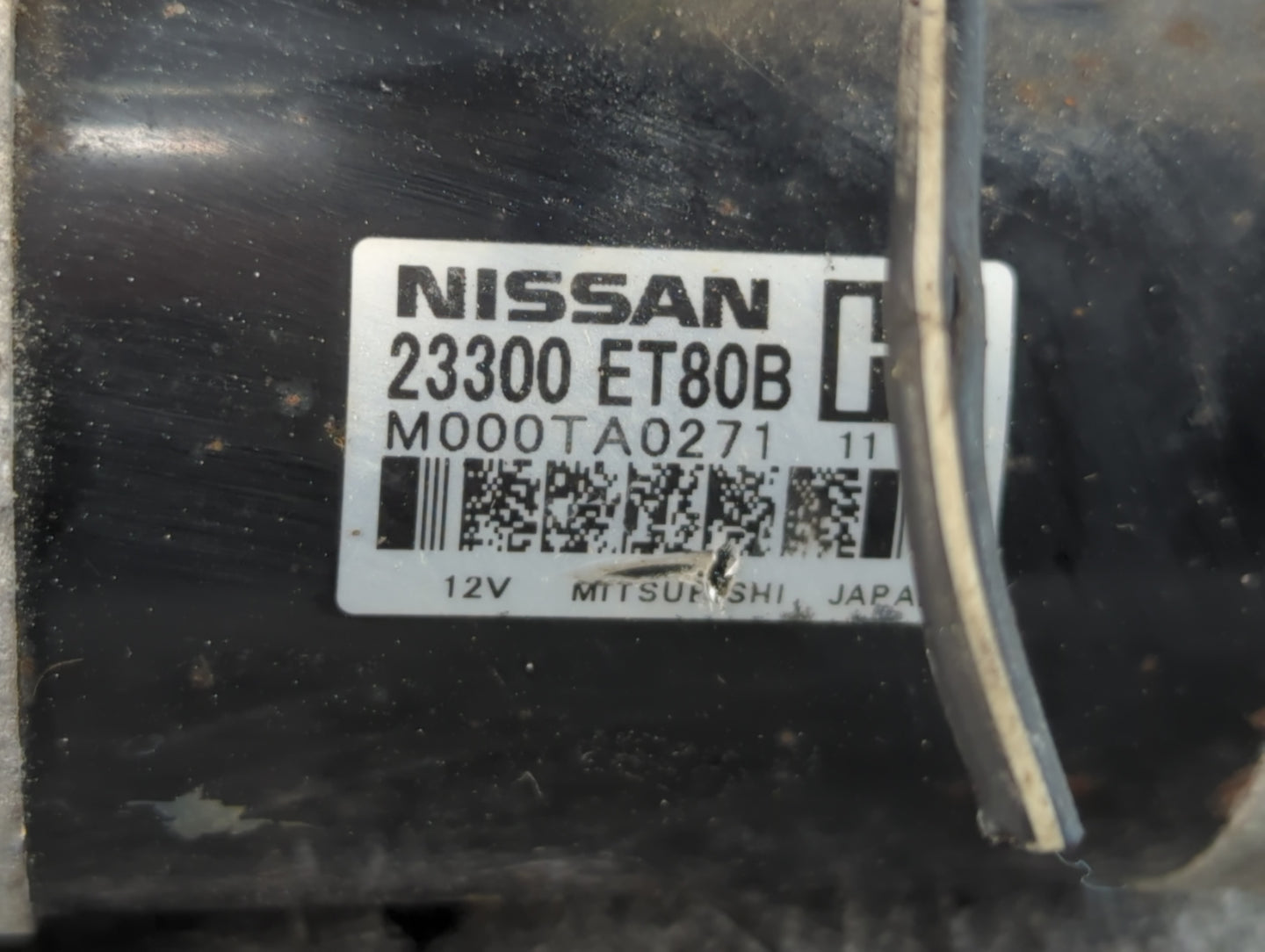 2008-2015 Nissan Rogue Car Starter Motor Solenoid OEM P/N:23300 ET80B Fits Fits 2008 2009 2010 2011 2012 2013 2014 2015 OEM 