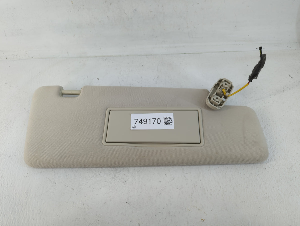 2011 Nissan Rogue Sport Sun Visor Shade Replacement Passenger Right Mirror Fits OEM Used Auto Parts - Oemusedautoparts1.com
