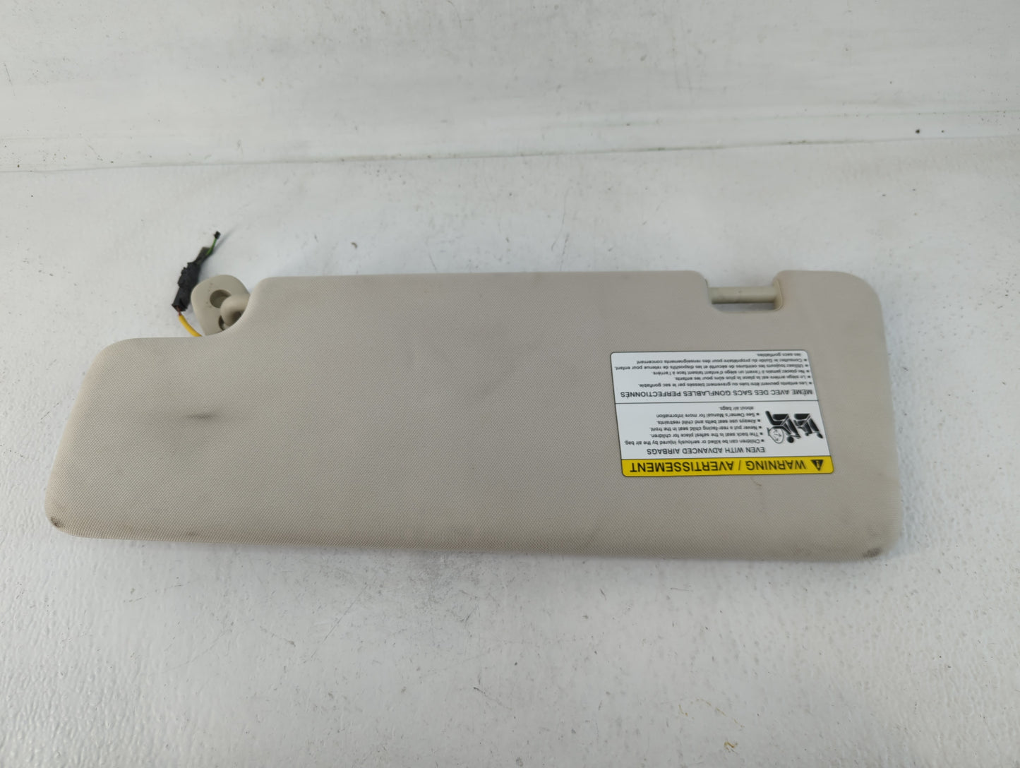 2011 Nissan Rogue Sport Sun Visor Shade Replacement Passenger Right Mirror Fits OEM Used Auto Parts - Oemusedautoparts1.com