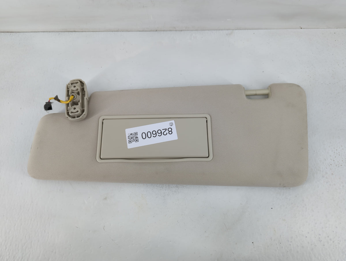 2011 Nissan Rogue Sport Sun Visor Shade Replacement Passenger Right Mirror Fits Fits 2010 OEM Used Auto Parts - Oemusedautop