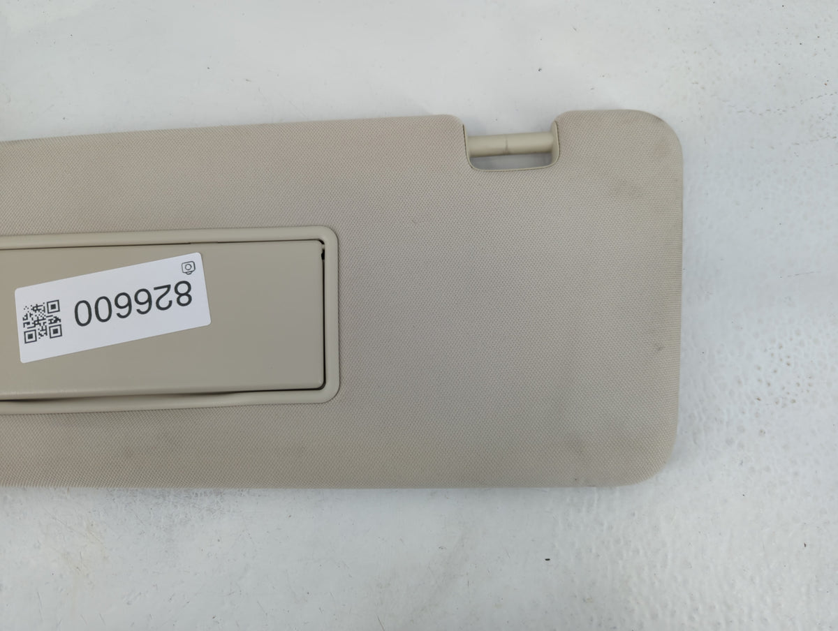 2011 Nissan Rogue Sport Sun Visor Shade Replacement Passenger Right Mirror Fits Fits 2010 OEM Used Auto Parts - Oemusedautop