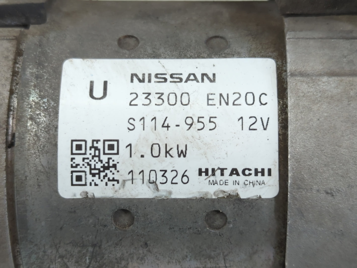 2009-2012 Nissan Sentra Car Starter Motor Solenoid OEM Fits Fits 2009 2010 2011 2012 2013 OEM Used Auto Parts - Oemusedautop