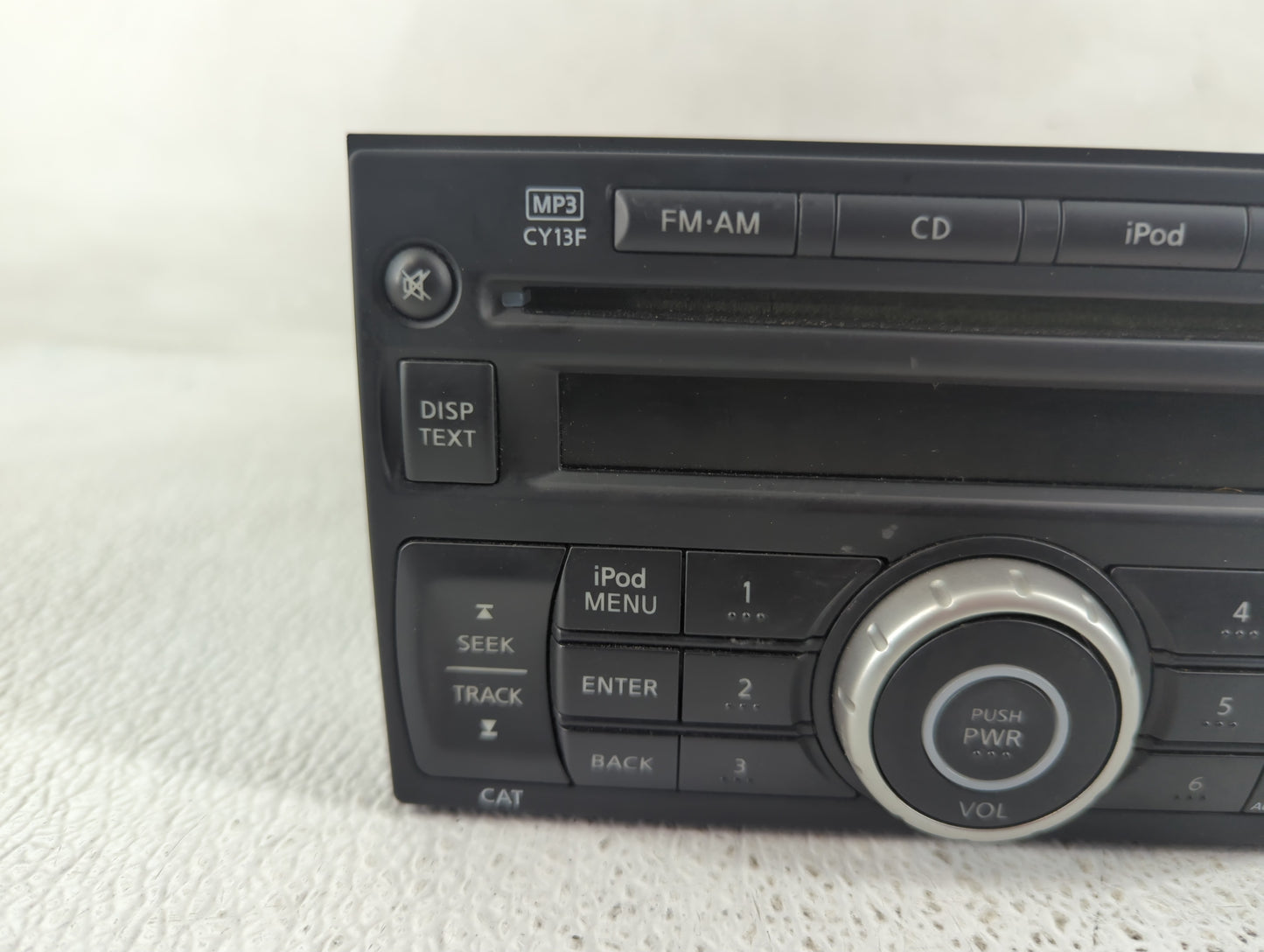 2010-2012 Nissan Sentra Radio AM FM Cd Player Receiver Replacement P/N:28185 ZT50A Fits Fits 2010 2011 2012 OEM Used Auto Pa