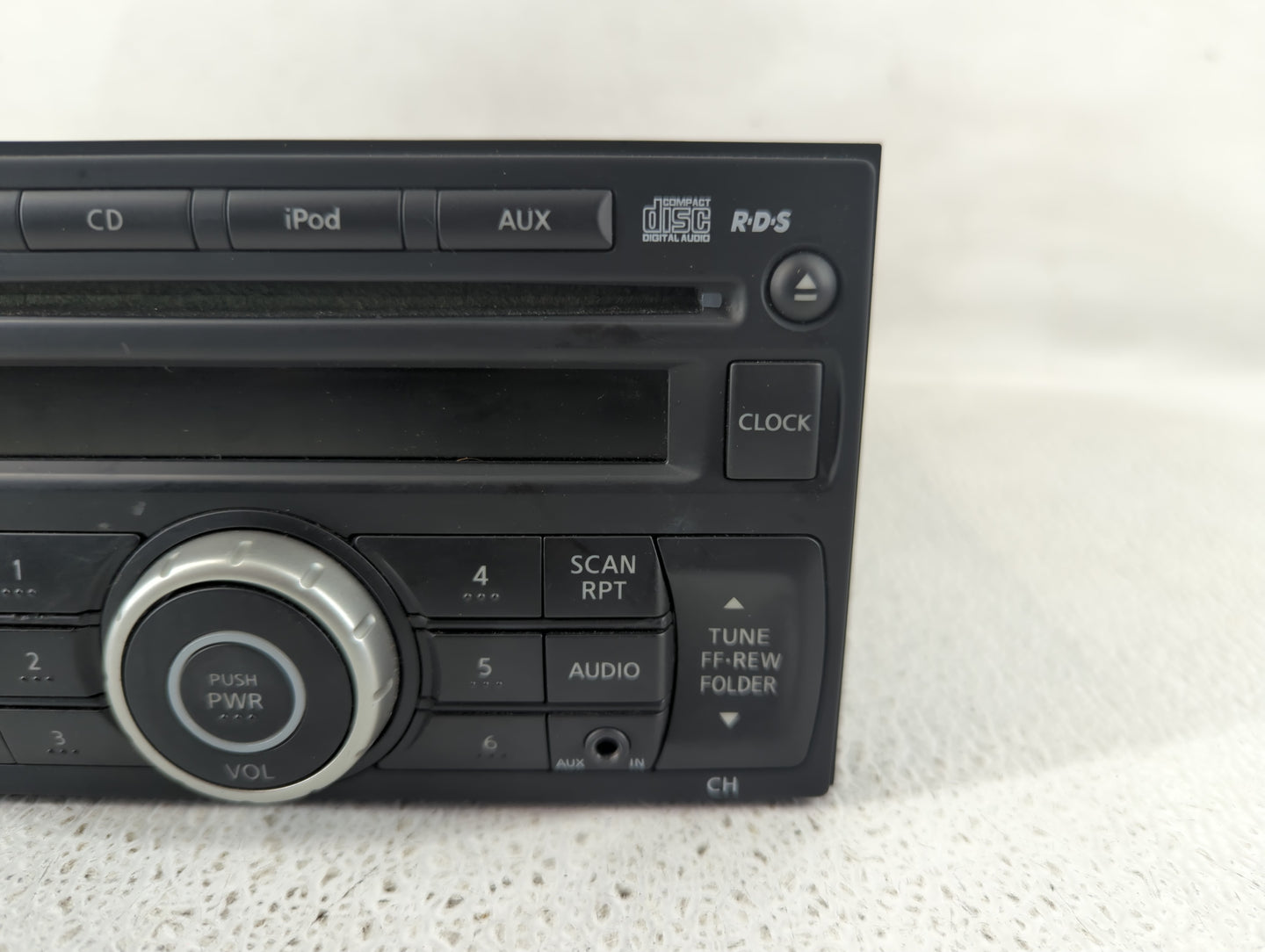 2010-2012 Nissan Sentra Radio AM FM Cd Player Receiver Replacement P/N:28185 ZT50A Fits Fits 2010 2011 2012 OEM Used Auto Pa
