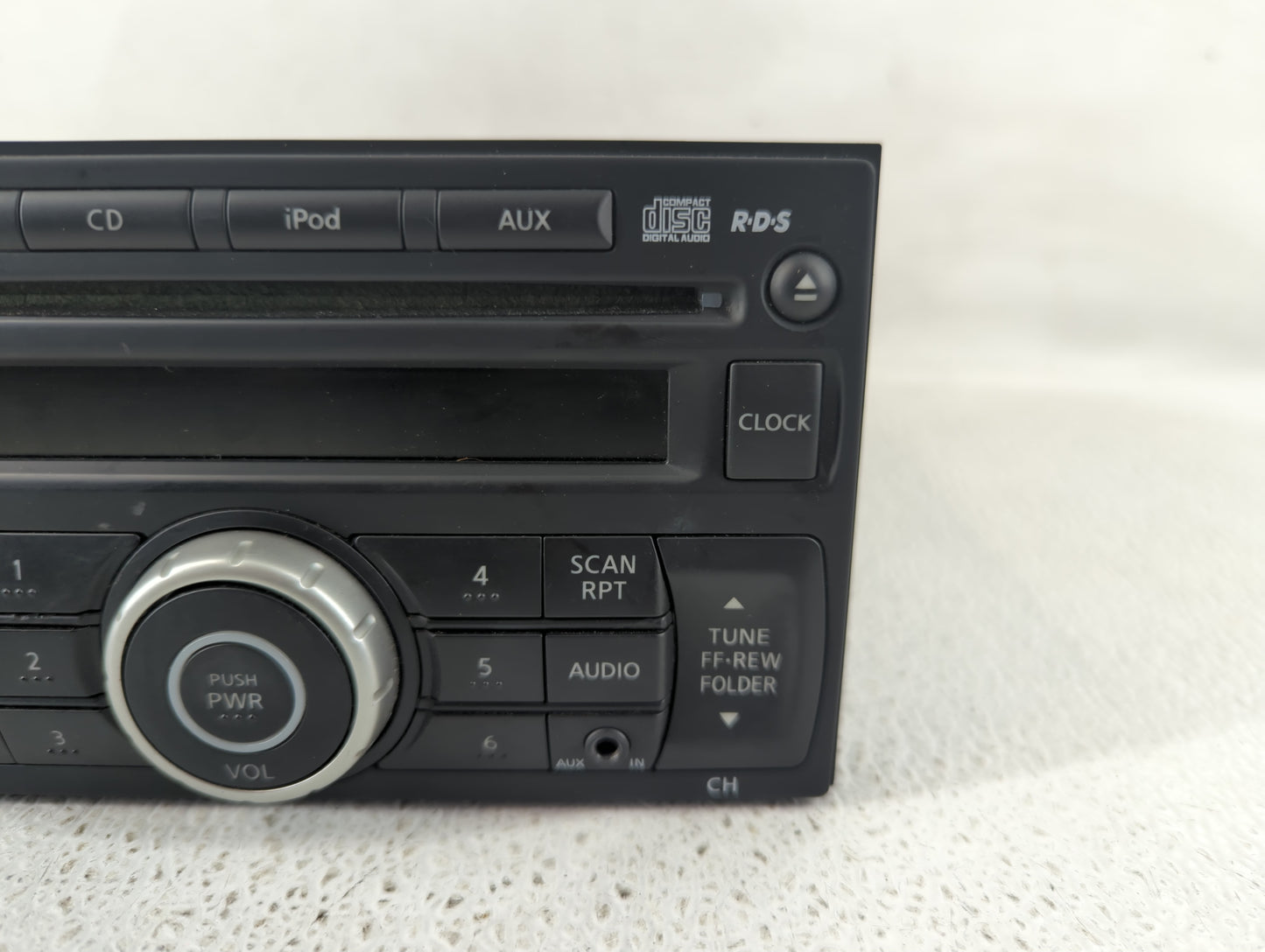 2010-2012 Nissan Sentra Radio AM FM Cd Player Receiver Replacement P/N:28185 ZT50A Fits Fits 2010 2011 2012 OEM Used Auto Pa