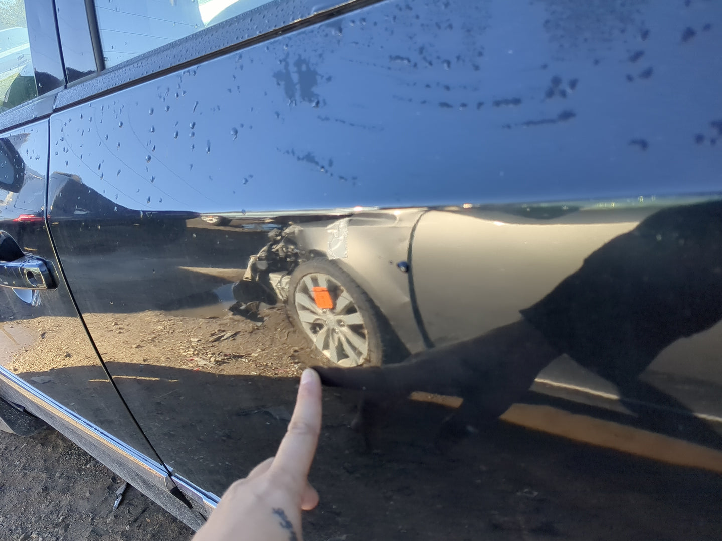 2010-2012 Nissan Sentra Driver Rear Door Oem - Oemusedautoparts1.com
