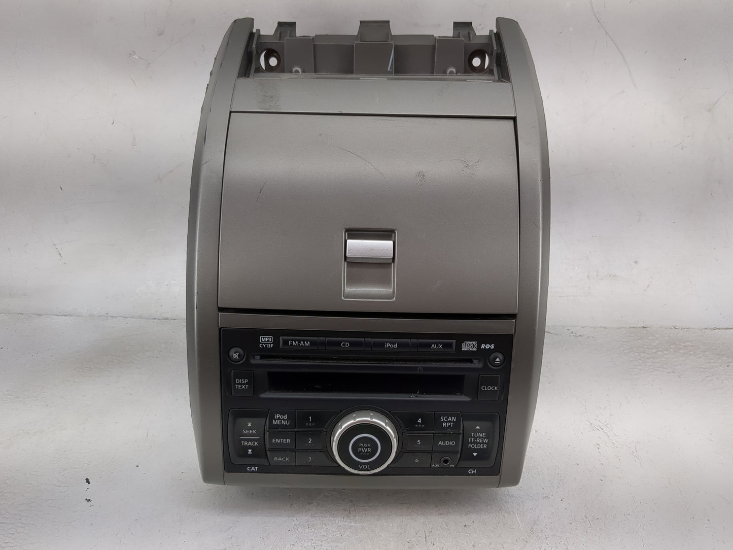 2007-2012 Nissan Sentra Radio AM FM Cd Player Receiver Replacement Fits OEM Used Auto Parts - Oemusedautoparts1.com