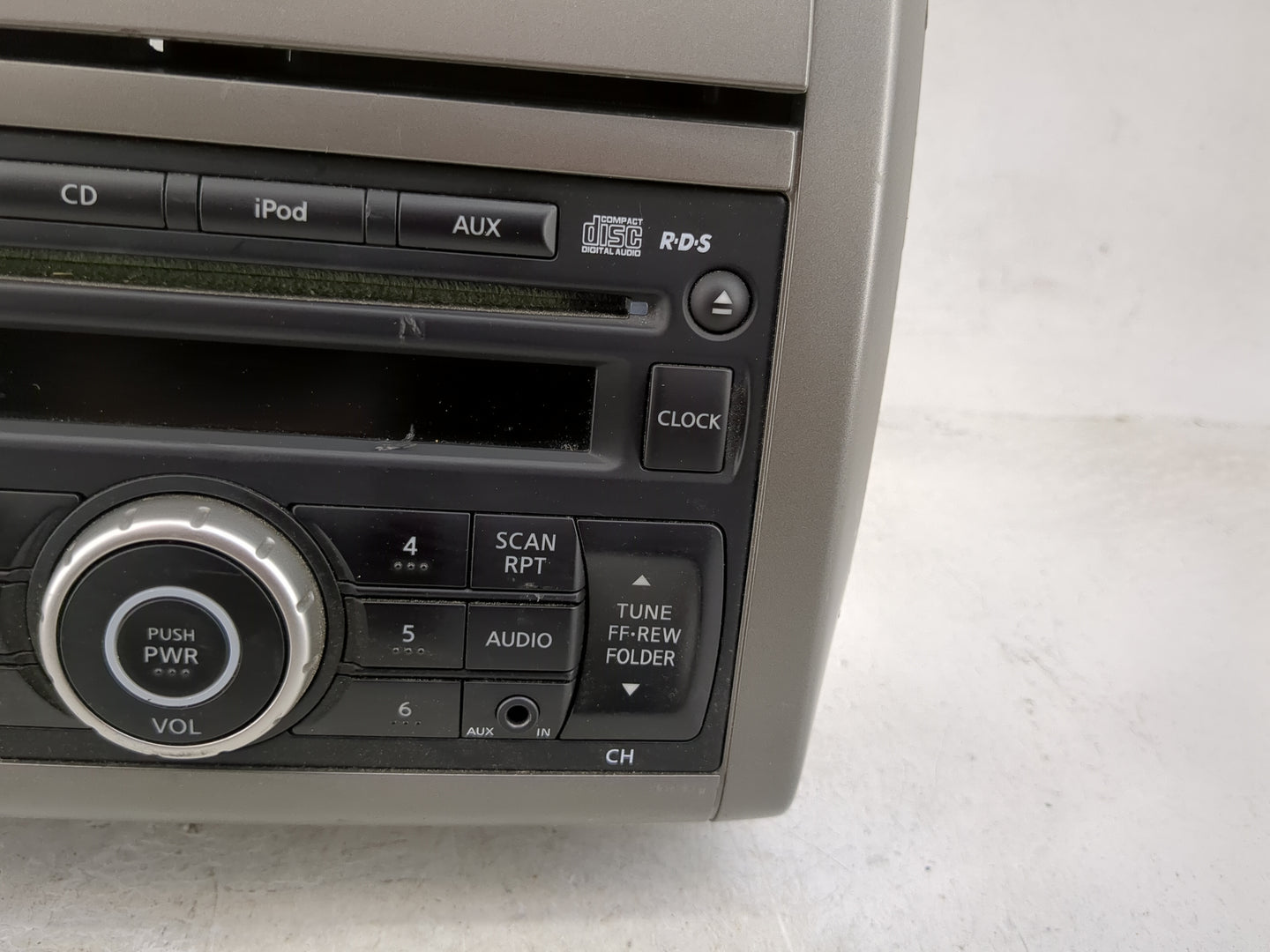 2007-2012 Nissan Sentra Radio AM FM Cd Player Receiver Replacement Fits OEM Used Auto Parts - Oemusedautoparts1.com