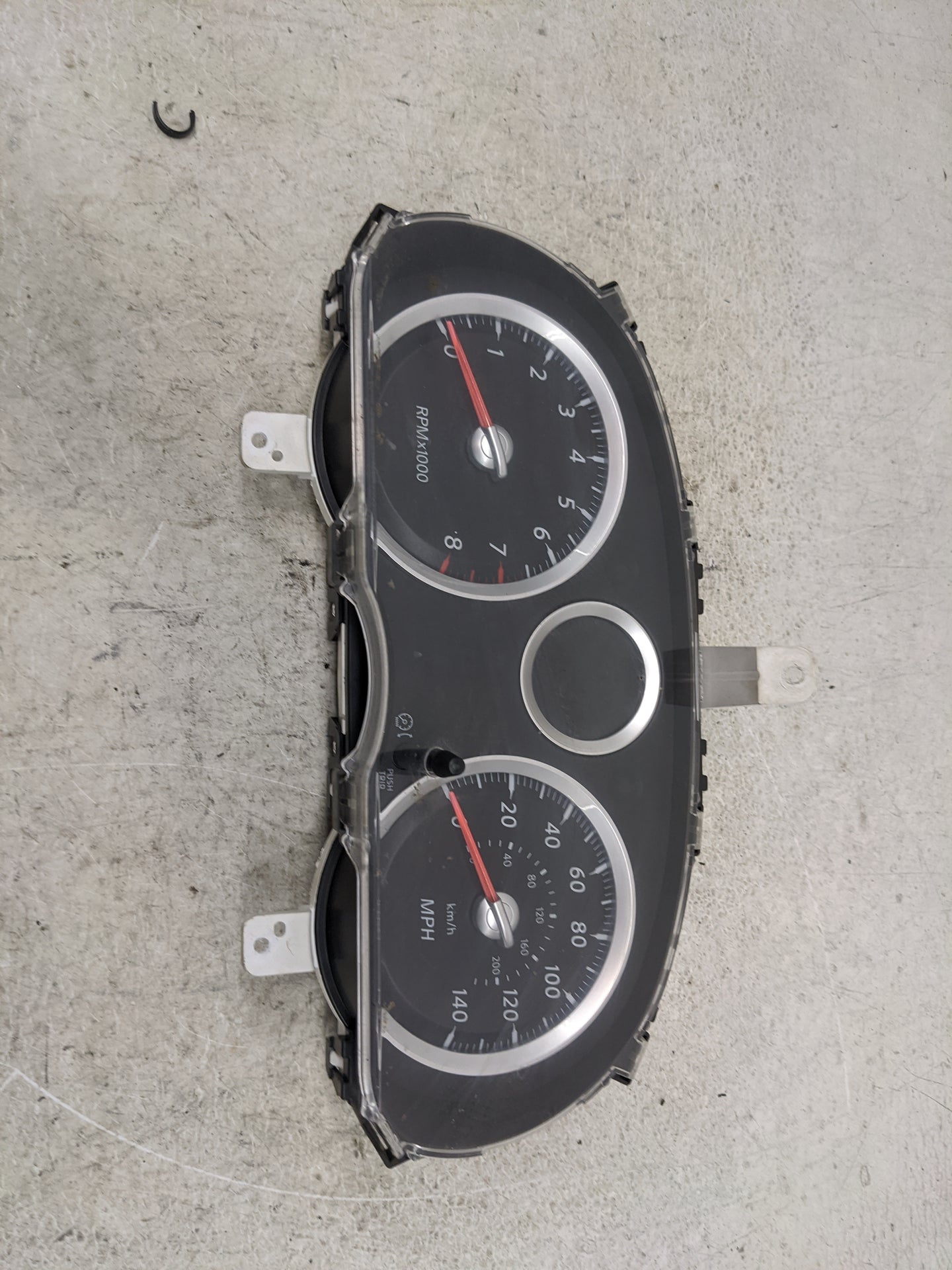 2011-2012 Nissan Sentra Instrument Cluster Speedometer Gauges P/N:248109 1A1C Miles:92K Fits Fits 2011 2012 OEM Used Auto Pa