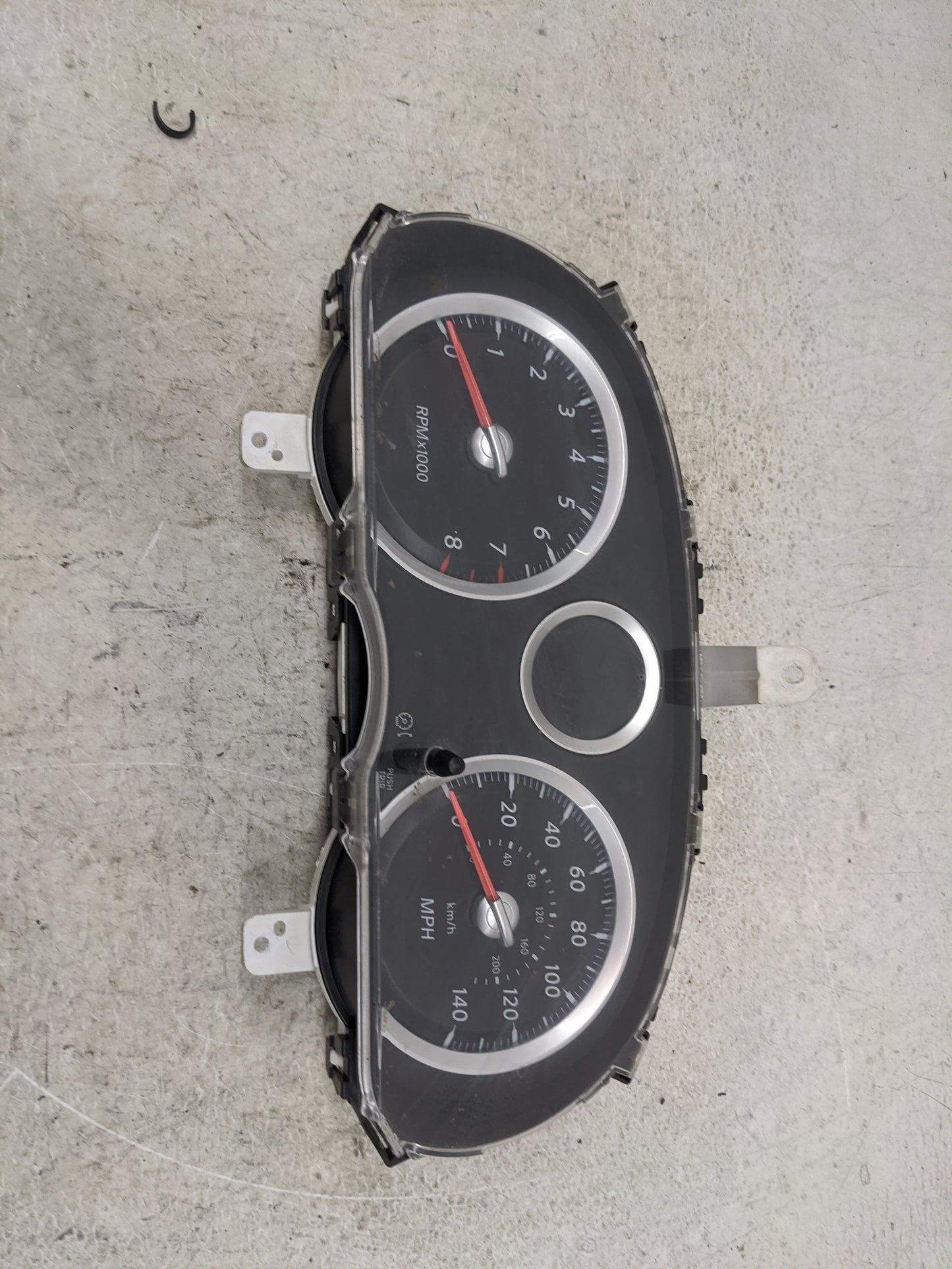 2011-2012 Nissan Sentra Instrument Cluster Speedometer Gauges P/N:248109 1A1C Miles:92K Fits Fits 2011 2012 OEM Used Auto Pa