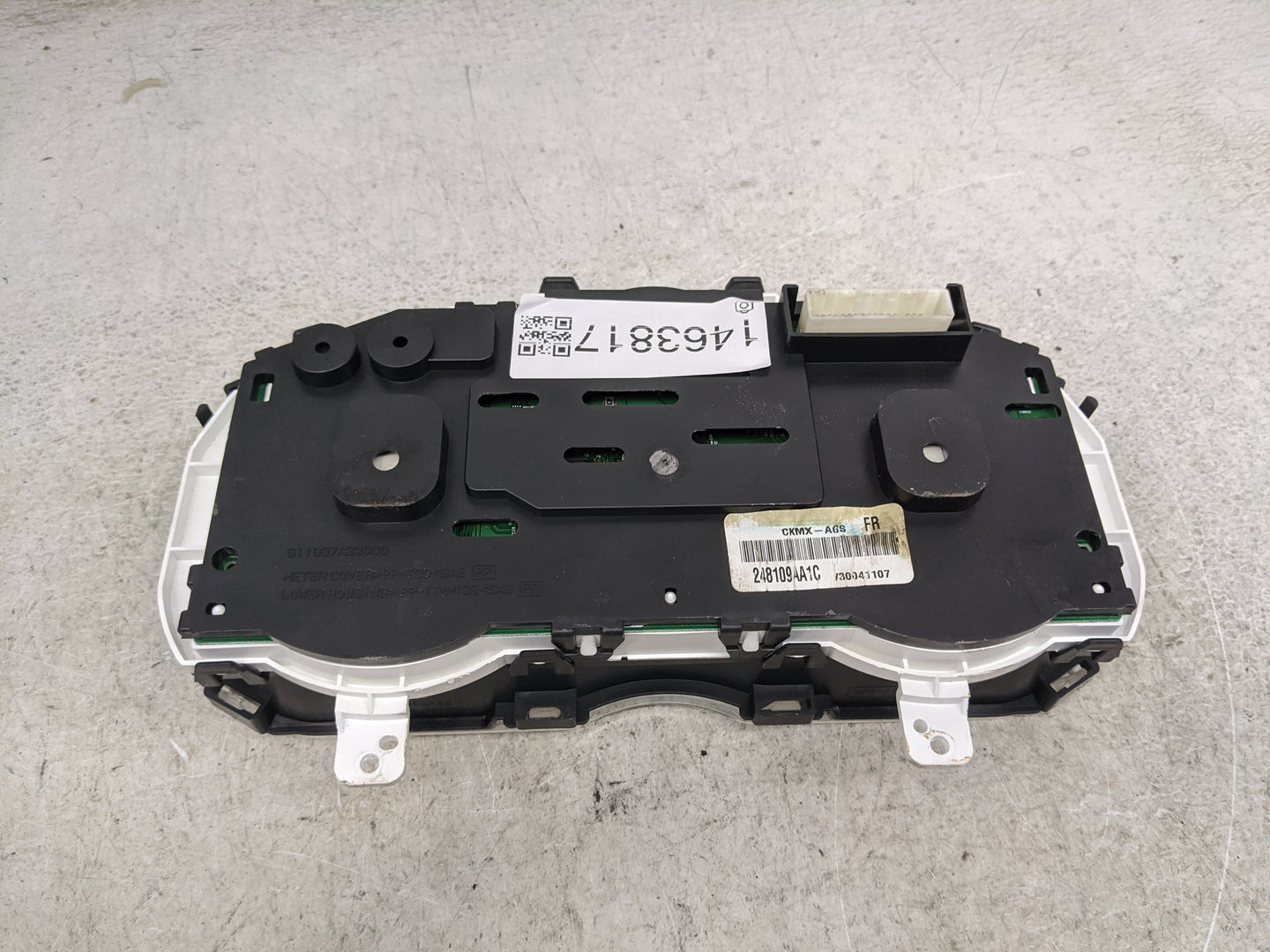 2011-2012 Nissan Sentra Instrument Cluster Speedometer Gauges P/N:248109 1A1C Miles:92K Fits Fits 2011 2012 OEM Used Auto Pa