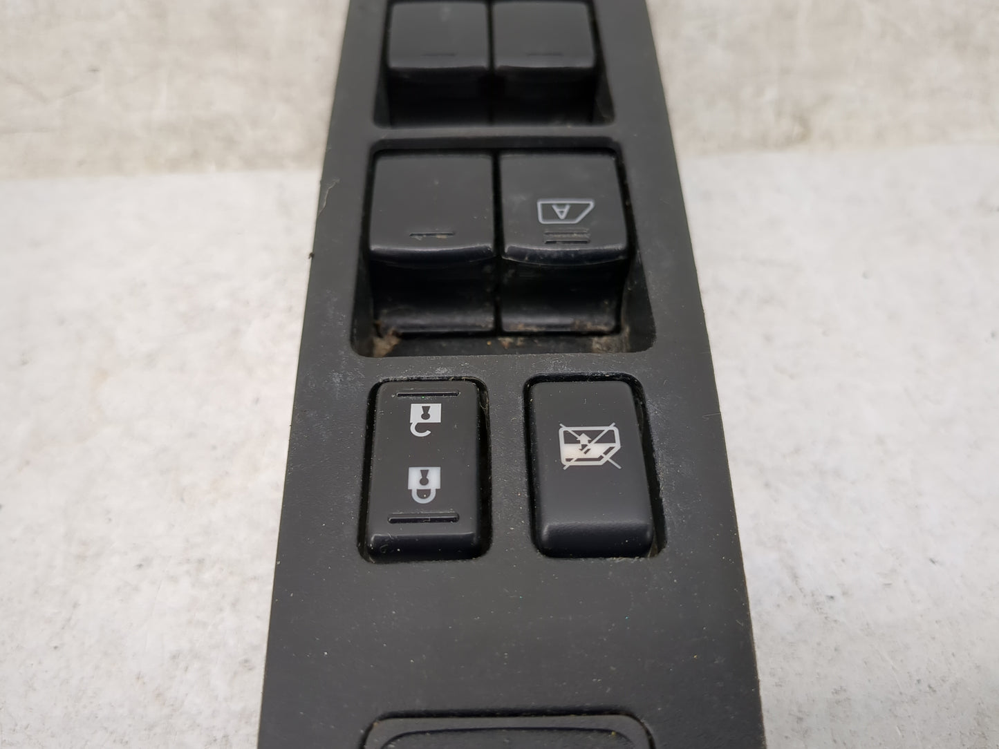 2010-2012 Nissan Sentra Master Power Window Switch Replacement Driver Side Left P/N:80961ET100 Fits Fits 2010 2011 2012 OEM 
