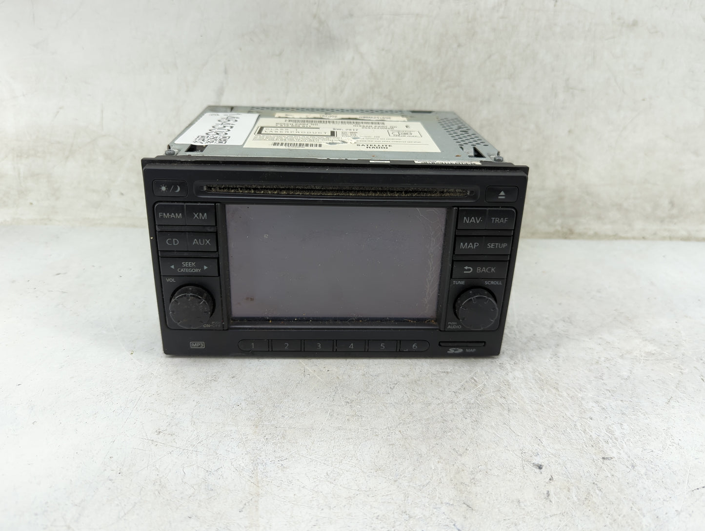 2010-2012 Nissan Sentra Radio AM FM Cd Player Receiver Replacement P/N:25915ZW80B 7612830011 Fits Fits 2010 2011 2012 OEM Us