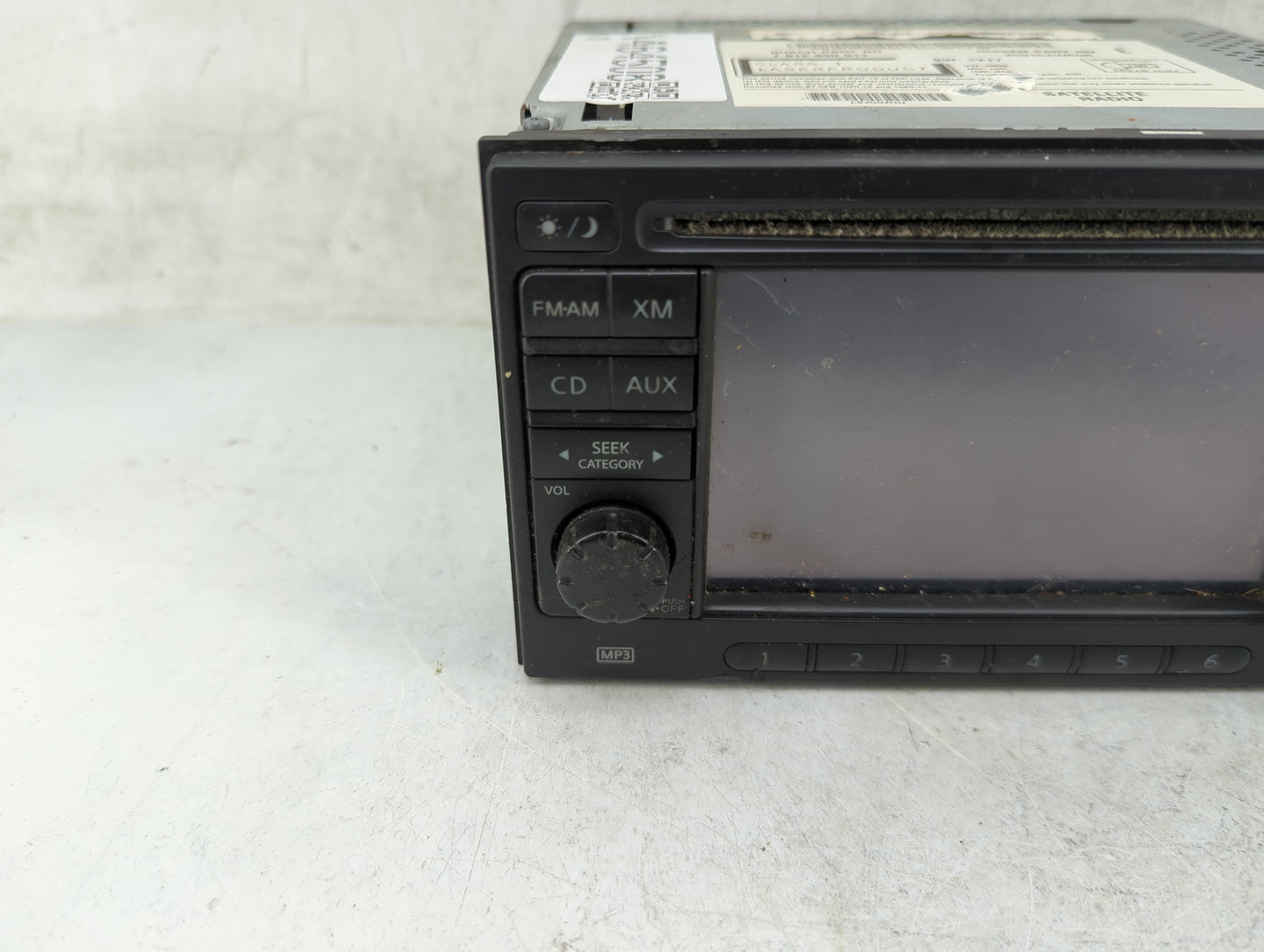 2010-2012 Nissan Sentra Radio AM FM Cd Player Receiver Replacement P/N:25915ZW80B 7612830011 Fits Fits 2010 2011 2012 OEM Us