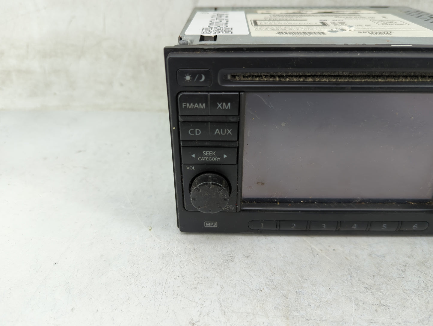 2010-2012 Nissan Sentra Radio AM FM Cd Player Receiver Replacement P/N:25915ZW80B 7612830011 Fits Fits 2010 2011 2012 OEM Us