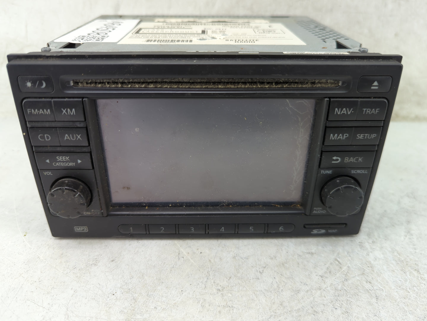 2010-2012 Nissan Sentra Radio AM FM Cd Player Receiver Replacement P/N:25915ZW80B 7612830011 Fits Fits 2010 2011 2012 OEM Us