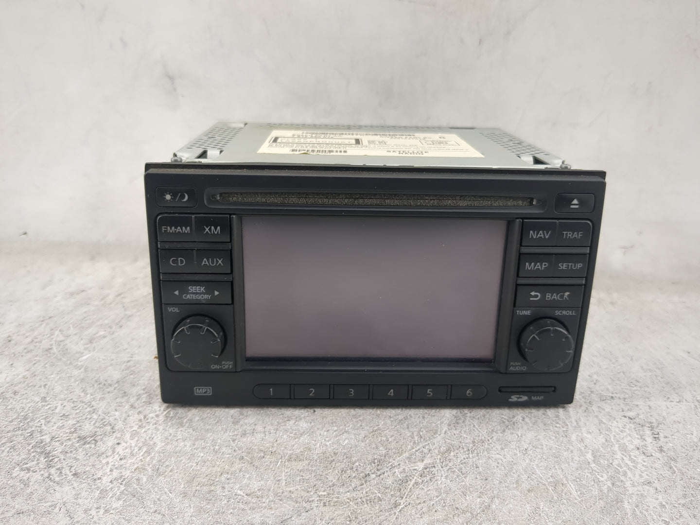 2010-2012 Nissan Sentra Radio AM FM Cd Player Receiver Replacement P/N:7612890012 25915ZT51B Fits Fits 2010 2011 2012 OEM Us