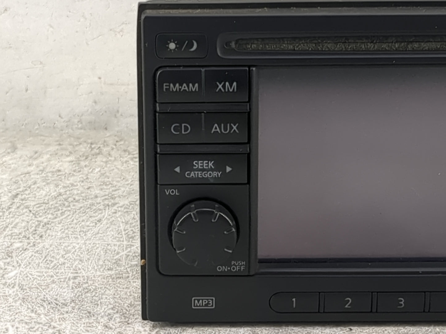 2010-2012 Nissan Sentra Radio AM FM Cd Player Receiver Replacement P/N:7612890012 25915ZT51B Fits Fits 2010 2011 2012 OEM Us