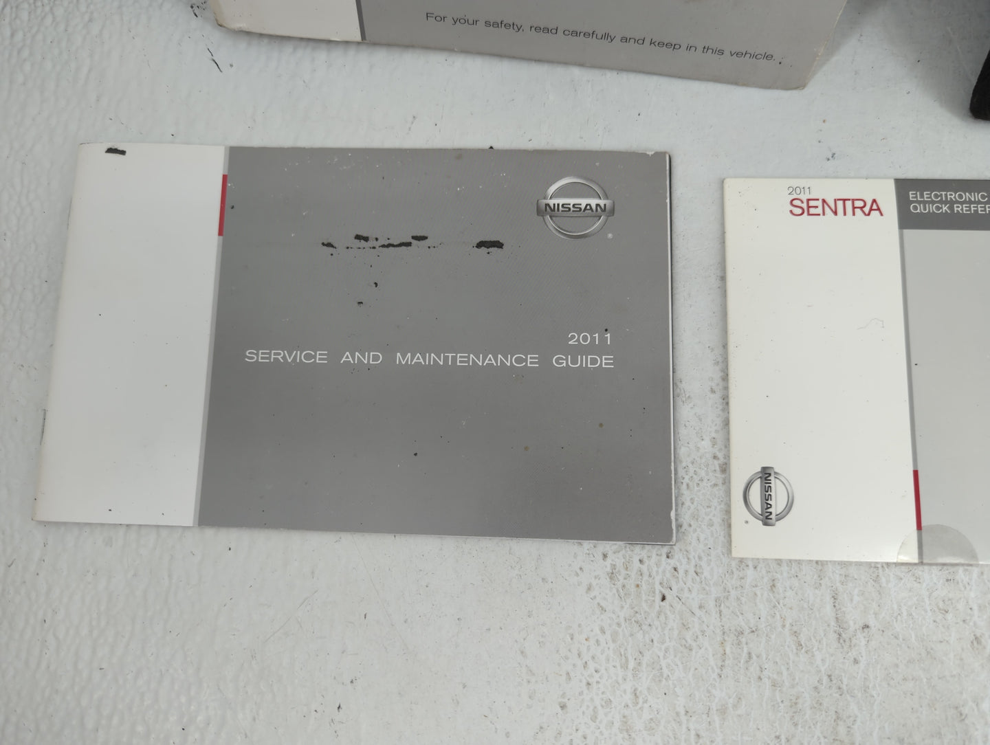 2011 Nissan Sentra Owners Manual Book Guide OEM Used Auto Parts - Oemusedautoparts1.com