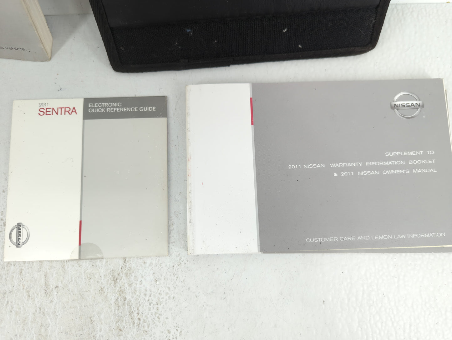 2011 Nissan Sentra Owners Manual Book Guide OEM Used Auto Parts - Oemusedautoparts1.com