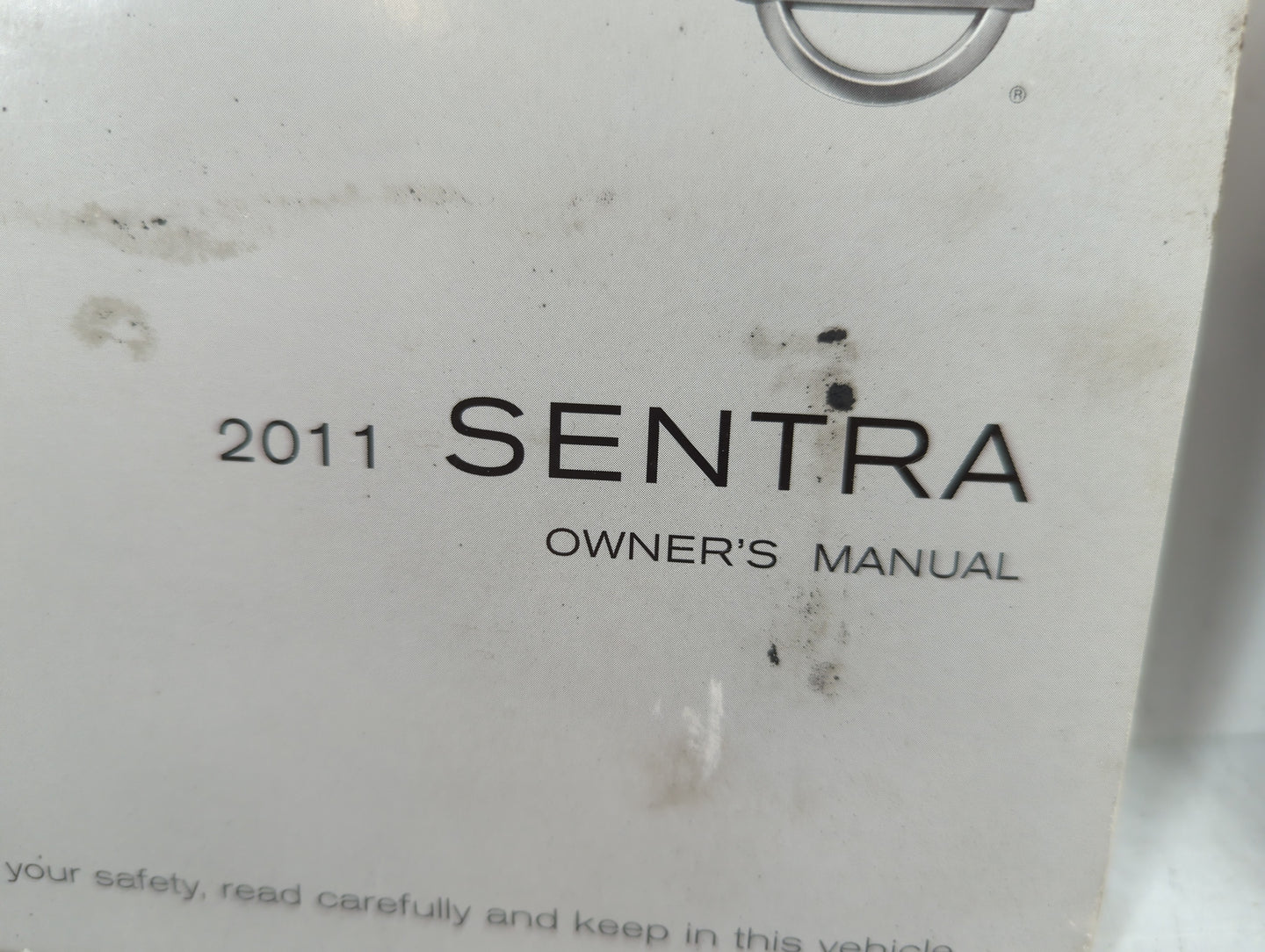 2011 Nissan Sentra Owners Manual Book Guide OEM Used Auto Parts - Oemusedautoparts1.com