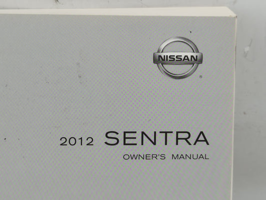 2011 Nissan Sentra Owners Manual Book Guide P/N:OM2E OB16U1 OEM Used Auto Parts