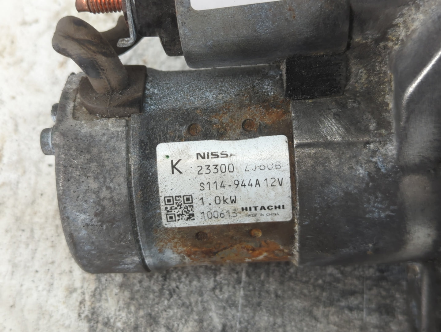 2009-2012 Nissan Sentra Car Starter Motor Solenoid OEM Fits Fits 2009 2010 2011 2012 2013 OEM Used Auto Parts - Oemusedautop